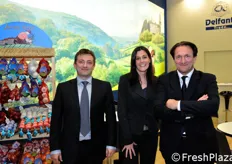 Matteo Fabiano, Elisa Bignami e Francesco Delfanti (resp. commerciale).