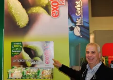 Luca Garletti, amministratore di McGarlet, azienda specializzata in frutta esotica con sede in provincia di Bergamo.