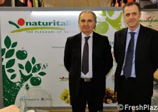 Gabriele Ferri (direttore generale Naturitalia) e Augusto Renella (Resp. marketing).