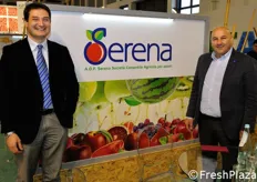 Gennaro Galdiero e Pasquale Savanelli, rispettivamente amministratore delegato e presidente della AOP Serena.