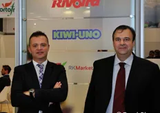 Marco e Gualtiero Rivoira del gruppo piemontese Rivoira-Kiwi Uno.