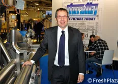 Alessandro Turatti, sales director dell'omonima azienda di macchinari.