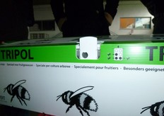 L'opzione BEEHOME, assicura l'apertura di ingresso nell'arnia, ma impedisce ai bombi di fuoriuscire. Dopo circa un'ora, sufficiente per consentire il rientro di tutti i bombi operai, l'alveare puo' essere chiuso completamente per poi procedere al trattamento.