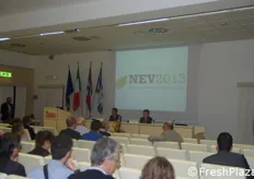 "Apertura del Workshop Internazionale NEV 2013 "Nitrogen, Environment and Vegetables" ("Nitrati, Ambiente e Orticole"), che si e' svolto dal 15 al 17 aprile 2013"