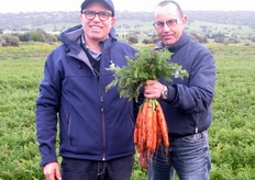 Antonio Cavallaro e Giuseppe Carpinteri con Natuna F1.