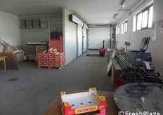 Lo stabilimento di confezionamento dell'azienda Mattivi.