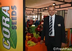 Maurizio Bacchi, general manager dell'azienda sementiera Cora Seeds.