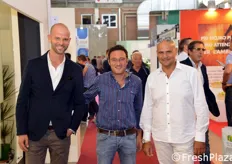 In visita alla fiera incontriamo anche Alessandro Caraffa e Giuseppe Cirillo di Enza Zaden, insieme al produttore Alessandro Campoli.