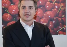 Stefano Pezzo, direttore dell'azienda Cherry Passion, aderente a FruitImprese.