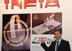 Giuseppe Montaguti, amministratore delegato di INFIA, azienda leader negli imballaggi in plastica per ortofrutta.