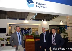 Paolo Radaelli, Alberto Lucchese e Gian Paolo Mezzanotte di Polymer Logistics.