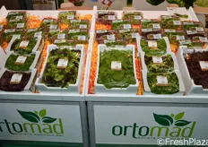 "Ortomad e' l'azienda di produzione di lattughe di I e IV gamma sita a Pontecagnano (SA) e socia de "La Linea Verde"."