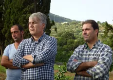 In foto, secondo da sinistra, Claudio Monfalcone dirigente dell'Ispettorato Agrario della Provincia di Palermo.