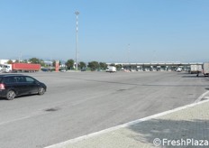 Arrivando al CAR Centro Agroalimentare di Roma.