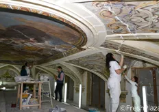 "Nei prossimi mesi, i lavori di restauro continueranno e si concentreranno sulla pavimentazione e sui dipinti della Sacrestia della "Chiesa degli Artisti"