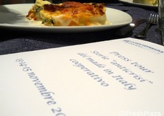 La cena si e' svolta all'interno delle suggestive sale del Museo.