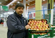 Mauro Melandri, responsabile di magazzino.