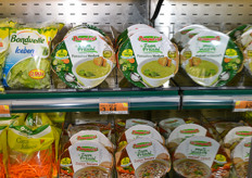 Insalate e piatti pronti.