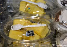 Ananas in vaschetta a marchio F.lli Orsero.