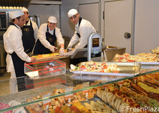 Reparto forno e pasticceria.