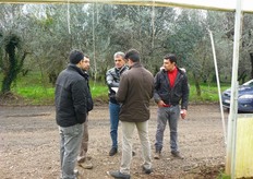 La serra dimostrativa e' stata allestita presso l'Azienda Agricola Di Maio Giuseppe Pio Francolise (CE).