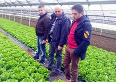 Ciro Lanza, Benedetto Granata e Pasquale Nugnes (Coop. Agrifutura).