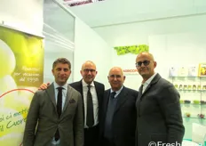 A Berlino, l'azienda Agricoper di Noicattaro (BA) era rappresentata da (da sinistra): Vito Liturri (product manager), Domenico Liturri (sales & marketing manager), Gianni Liturri (Ceo) e Giuseppe Liturri (financial manager).