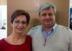 Lorenza Bassi (resp. commerciale) e Cesare Balsamo (presidente) di As.Pro.Pat.