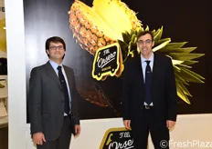 Antonio Colombani (resp. ufficio di Milano) insieme a Gilberto Rossi (direttore commerciale Fruttital, facente parte di GF Group-F.lli Orsero).