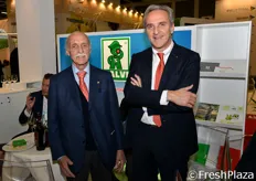Luigi Salvi (presidente) e il figlio Marco Salvi (direttore commerciale) di Salvi-Unacoa.