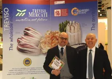 Il presidente di Treviso Mercati, dott. Alessandro Liana e il direttore, Ing. Guido Cauteruccio.