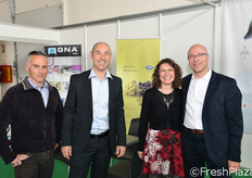 Da sinistra: Roberto Canarella, Albero Montanari, Antonella Tosu e Luigi Galasso.