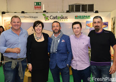 In rappresentanza di Cartesius Trade: Valter Colombano, Martina Mana, Danilo Bianco, Mattia Kolahi e Loris Cresto.