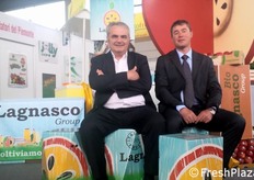 Gli sgabelli brandizzati di Lagnasco Group.