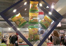 A Cibus 2014 Ad Chini ha presentato le sue prime referenze biologiche: le nuove Mousse Biologiche (pera williams, banana, pesca, prugna e albicocca oltre al classico 100 per cento mela) e le rondelle di mela essiccate Goldensec BIO.