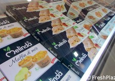Grazie alla collaborazione con Graziadei Surgelati, Melinda propone i suoi nuovi prodotti caratterizzati da una percentuale molto elevata di mela come muffin e strudel.