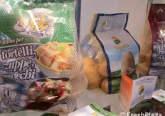 Confezioni di patate Torti, distinte per uso gastronomico dei tuberi. Arrivederci alla prossima edizione di CIBUS!