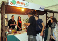 L'affollato stand del Messico.