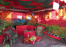 Stand della AgriGarden, azienda specializzata in prodotti per l'agricoltura, giardinaggio e zootecnia.