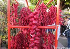 Trecce di peperoncini.