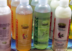 "Anche in cosmesi puo' essere utilizzato il peperoncino. Shampoo ed emulsioni proposte dall'azienda "Olio Presta" di Mottafollone (CS)."