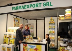 Piero Commierchio, Matteo Scommegna e Ilaria Di Battista di Farmaexport Srl.