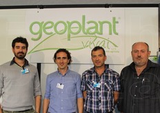 Gianluca Pasi, Michele Montanari, Enrico Marchetti e Ivano Masotti di Geoplant.