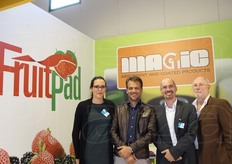 Marta Cattaneo, Ermanno Biffi, Alessandro Zanesco e Andrea Chiossi di Magic Srl.