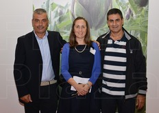 Faustino Tuveri e Mario Desogus insieme a Rossella Gigli.