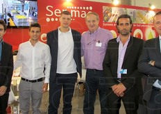 Il team Ser.mac al gran completo. Da sinistra, Iacopo Gemma, Manuel Sama, Alexey Begunov, Mirce Balan, Enrico Prosapio, Stefano Crociani.