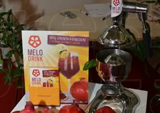 Novita' allo stand Summerfruit: la spremuta 100 per cento di melagrana MELO DRINK!