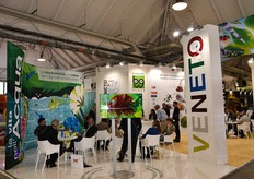 Lo stand della Regione Veneto e' stato improntato al tema della Biodiversita'.