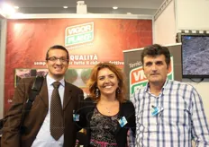 Luigi Orlandi, Roina Tribi e Leandro Previsdomini di Vigor Plant.
