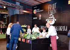 "La manifestazione Fruit Attraction ospita anche l'evento culinario "Fruit Fusion", fonte di ispirazione per l'impiego gastronomico di frutta e verdura."